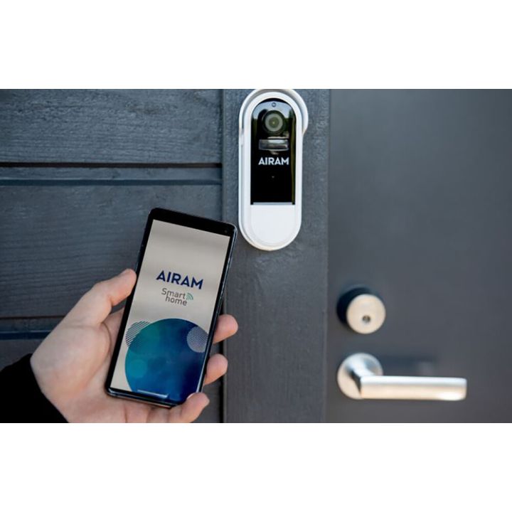 Uksekell Airam Smart, valge