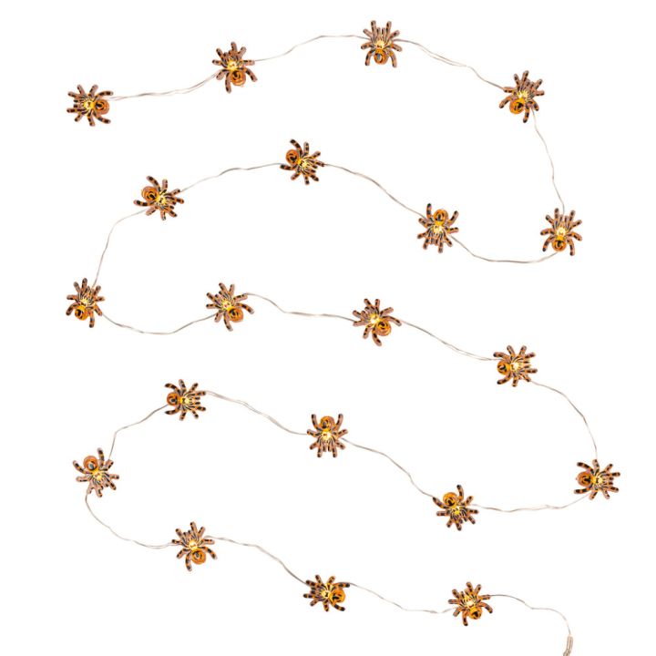 LED-valgussari Airam Arakno, 20 -osaline 190 cm oranž