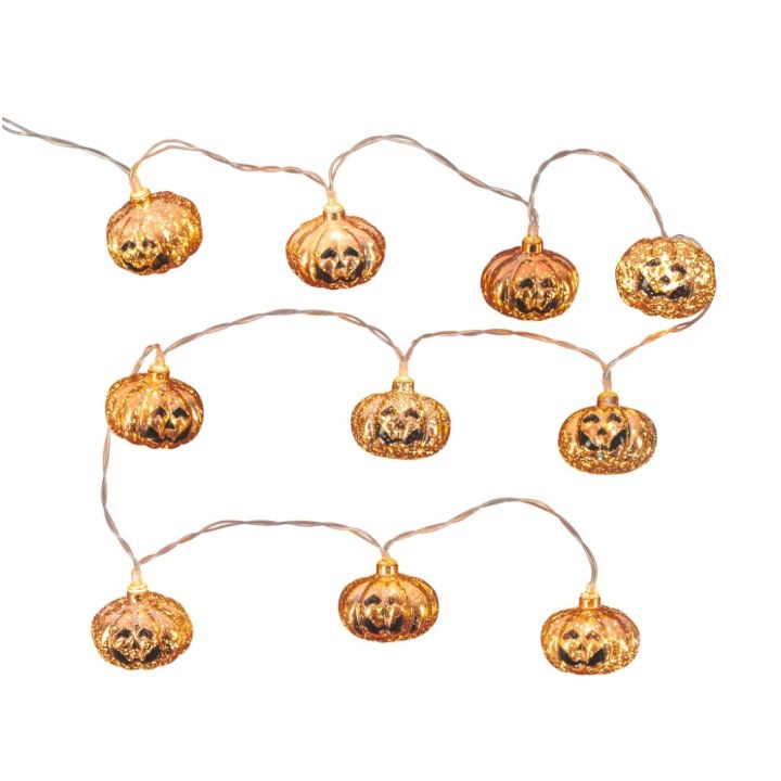 LED-valguskett Airam Luihu, 10-osaline 135 cm kuldne