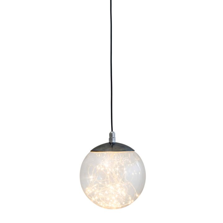 LED-dekoratiivne valgusti Airam Tirandi must  Ø 18 cm