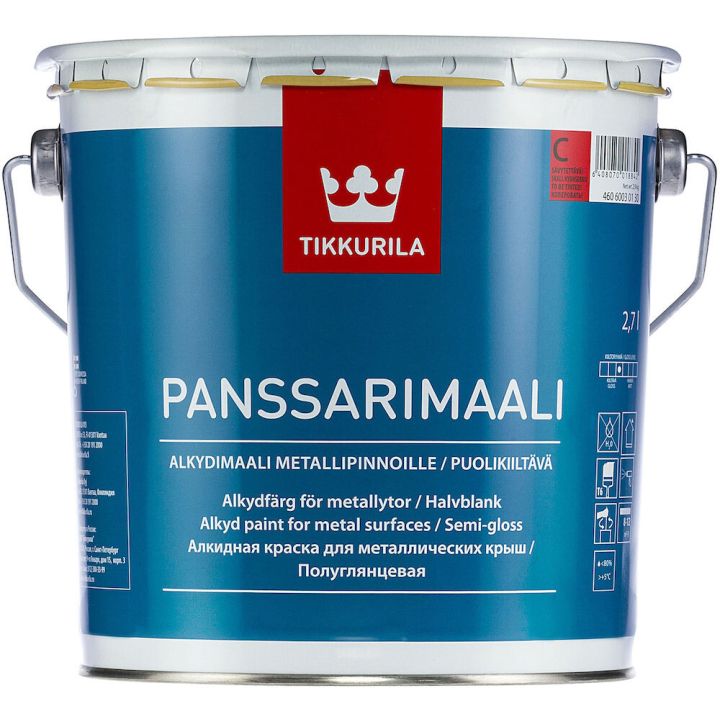 Plekk-katusevärv Tikkurila Panssari