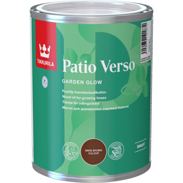 Puiduõli Tikkurila Patio Verso pruun 0,9 l