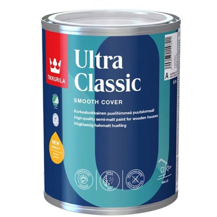 Puitfassaadivärv Tikkurila Ultra Classic C ainult toonimiseks 0,9 l
