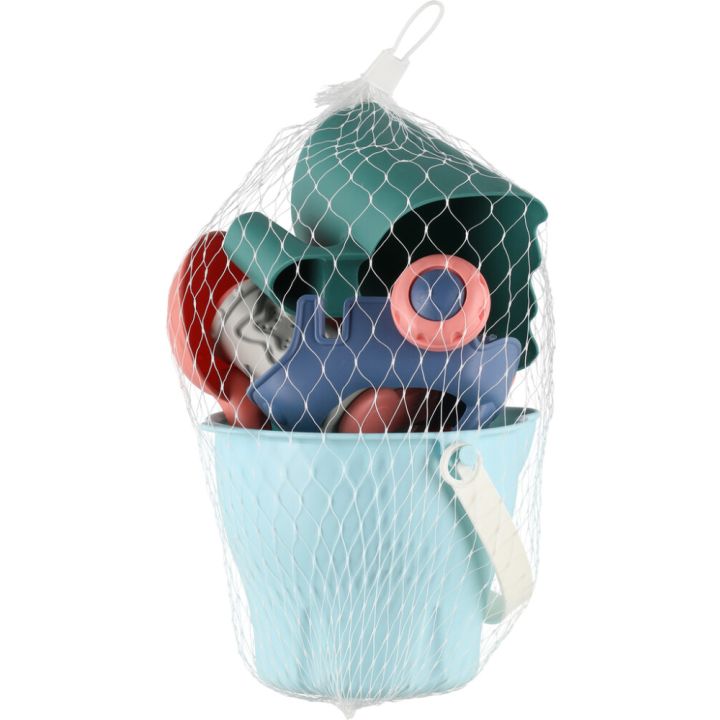 Liivakasti mänguasjad ämbris