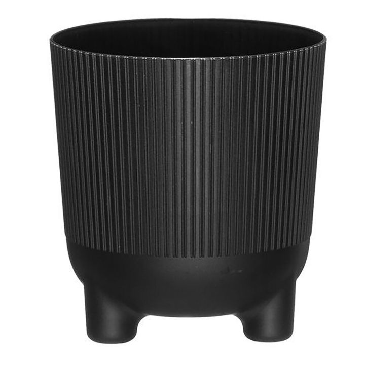 Ümbrispott 4living Aria Jumper Ø 14 cm, must