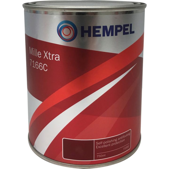 Kattumisvastane värv Hempel Mille Xtra 7166C 19990 must 0,75 l