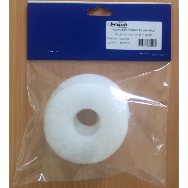 Õietolmufilter Fresh F100 3 tk