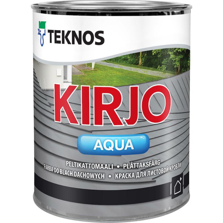 Plekk-katusevärv Teknos Kirjo Aqua T2515