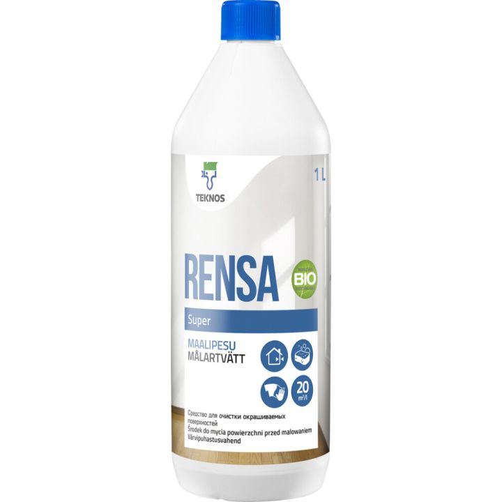 Värvipindade pesuaine Rensa Super