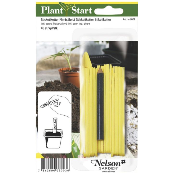 Taimede nimesildid 10 cm