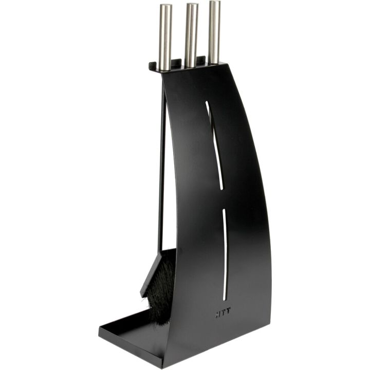 Kaminatarvikute komplekt Pisla HTT Kelo must