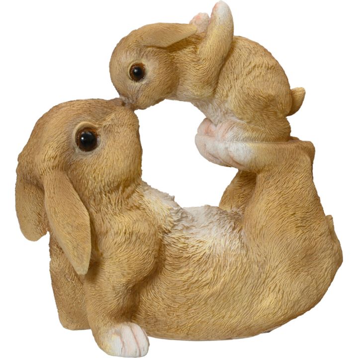 Aiakaunistus Jänesed 17 cm