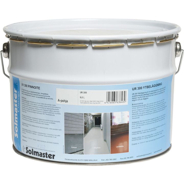 Põranda-ja seinavärv UR300 2,7 l värvitu