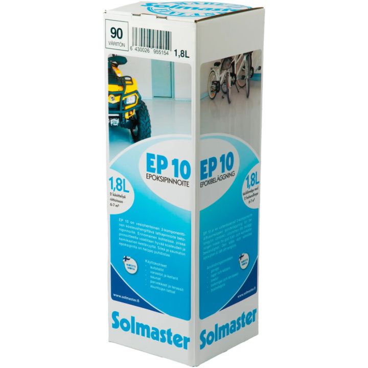 Epoksiitkate Solmaster EP10 90, läbipaistev