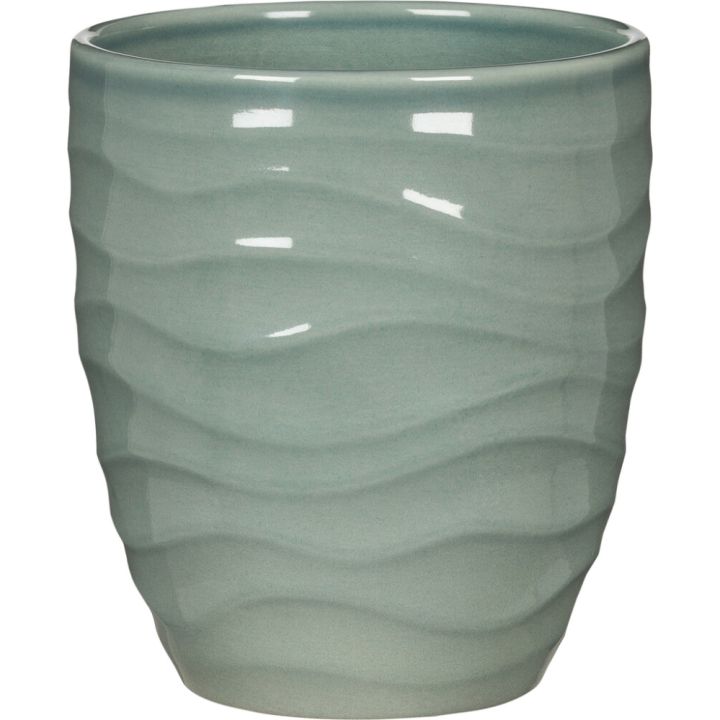 Orhideepott Ø 15 cm, roheline