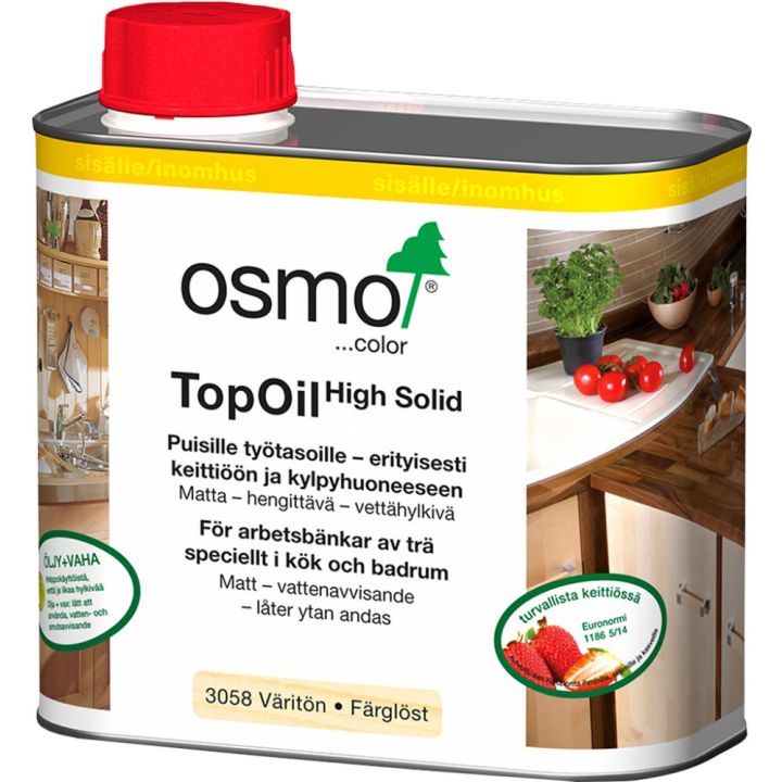 Õlivaha Osmo Color TopOil 3058 värvitu matt 0,5 l