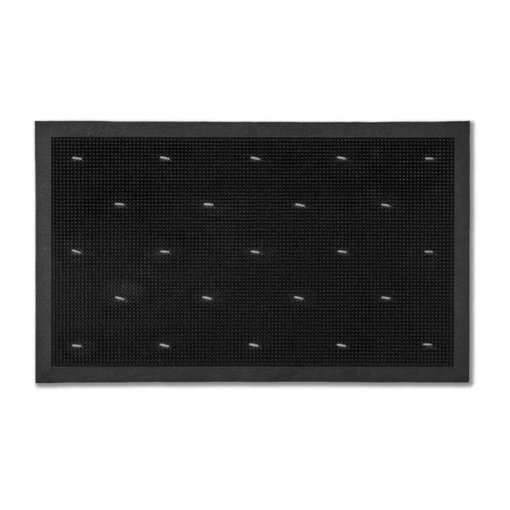 Uksematt Astra Border Pin 45 x 75 cm, must