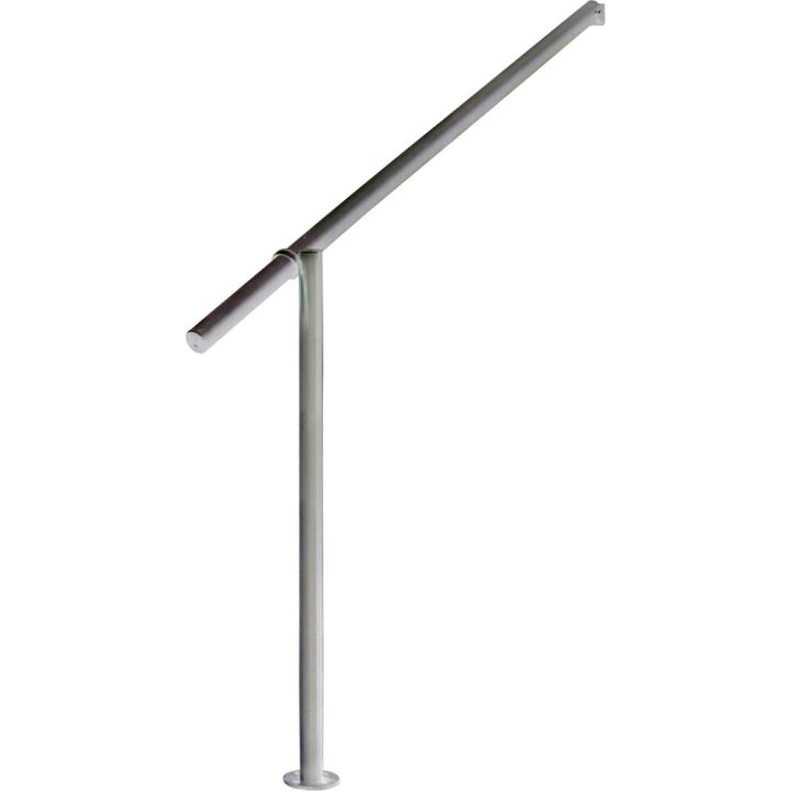 Käsipuu komplekt GE1 RST, hall metallik, pealtpaigaldus