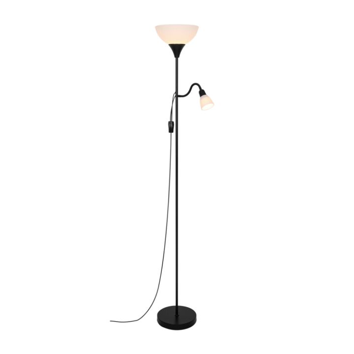Põrandavalgusti Nordlux Lauria must 178 cm