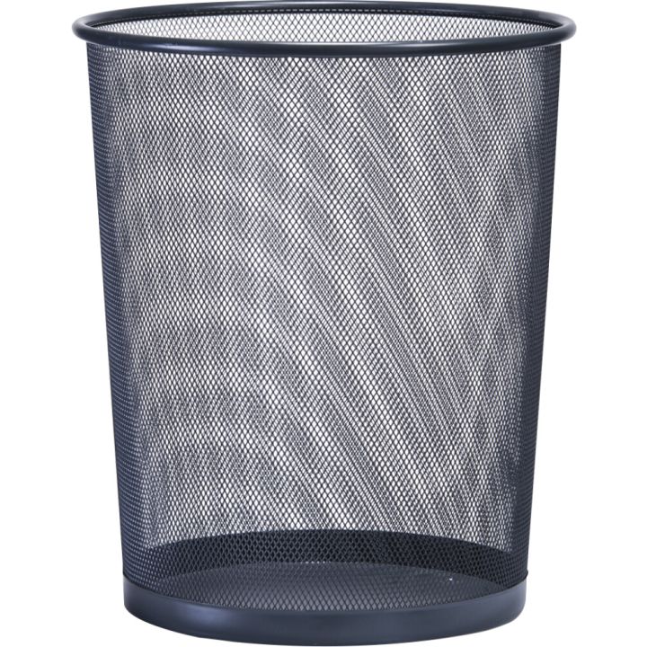 Prügikorv Zeller Mesh Ø 29,5 x 35 cm, tumehall