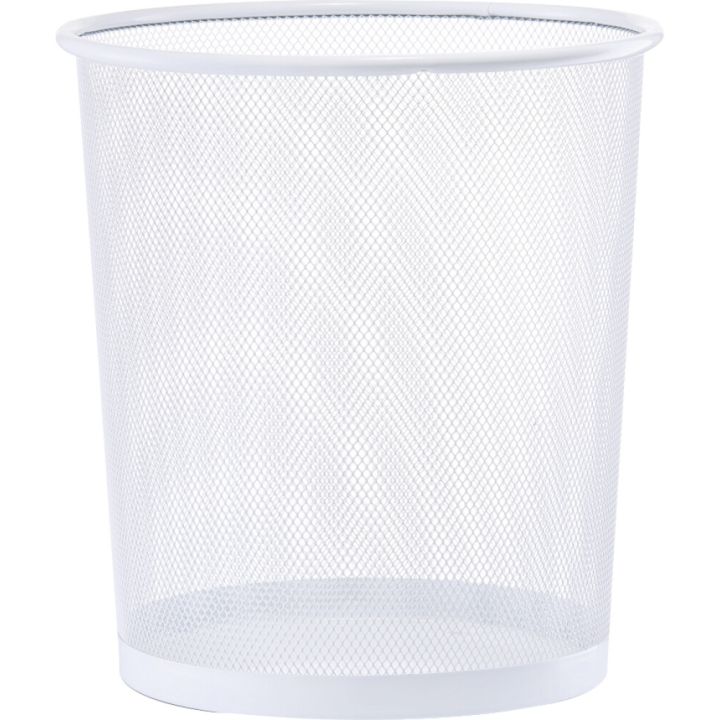 Prügikorv Zeller Mesh Ø 26 x 28 cm, valge