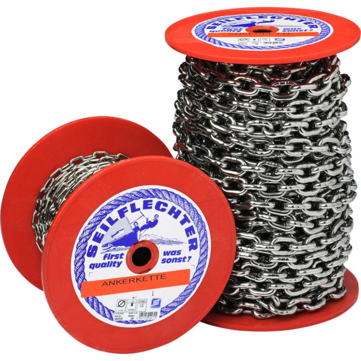 Ankrukett Seilflechter Niro Aisi 316