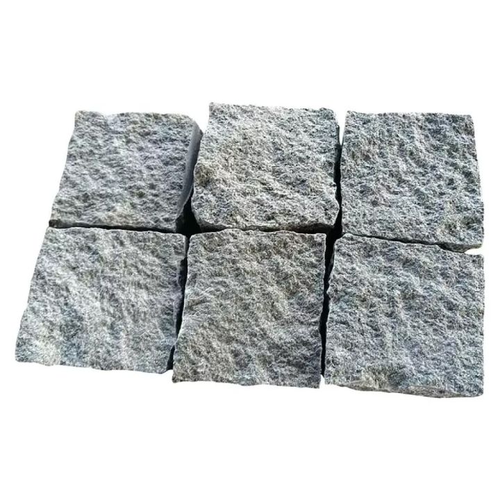 Graniit täitekivi Eurostone antratsiit 10 x 10 x 4-6 cm