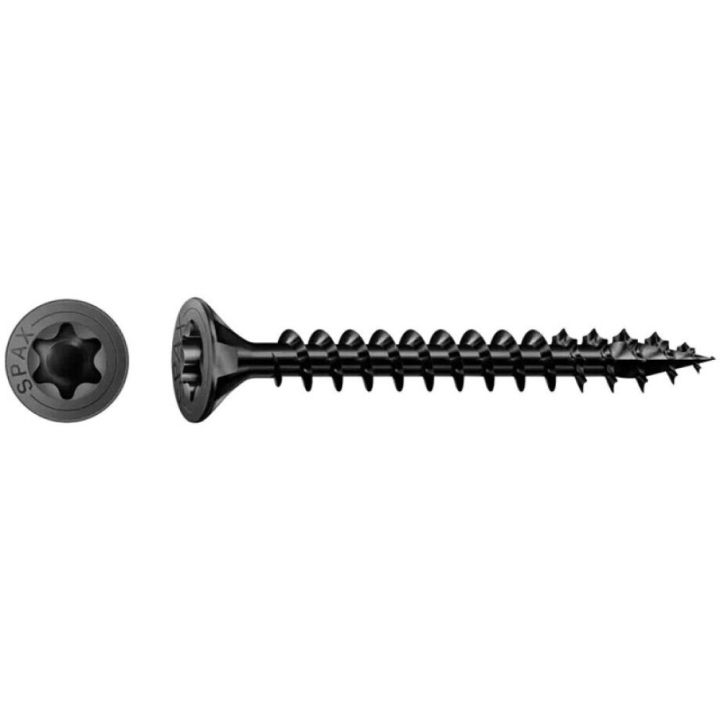 Universaalkruvi Spax T-star must T20 5 x 30 mm 16 tk