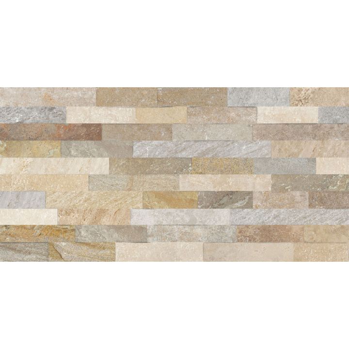 Viimistluskivi Frassinoro Quartzite 3D 30 x 60,4 cm Beež