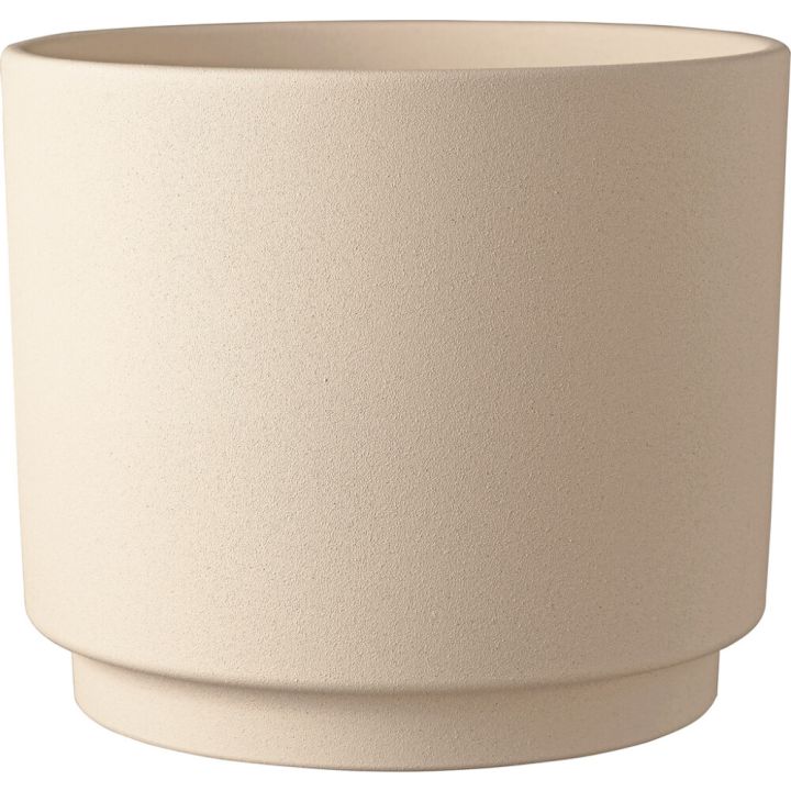 Ümbrispott Oslo Stone 22 cm, beež