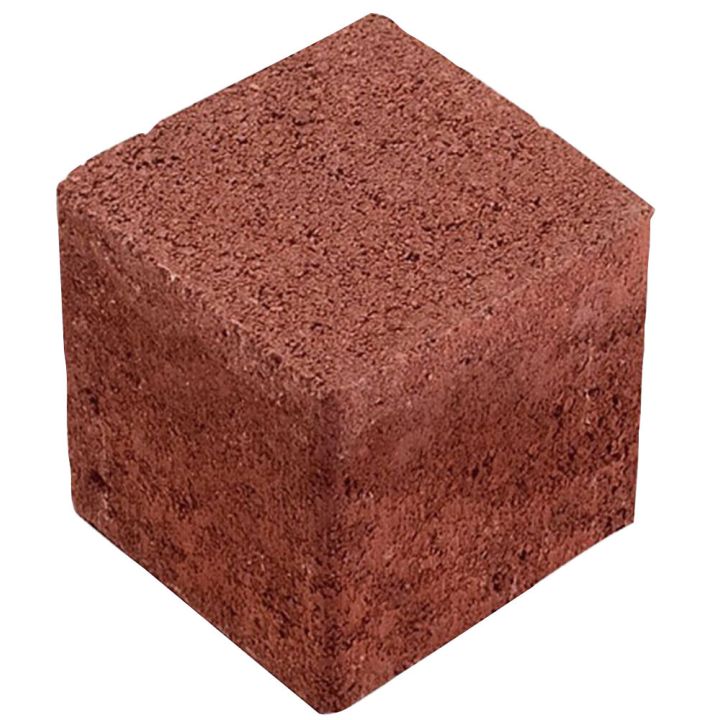 Täitekivi murukivile EHL punane, 8,2 x 8,2 x 8 cm