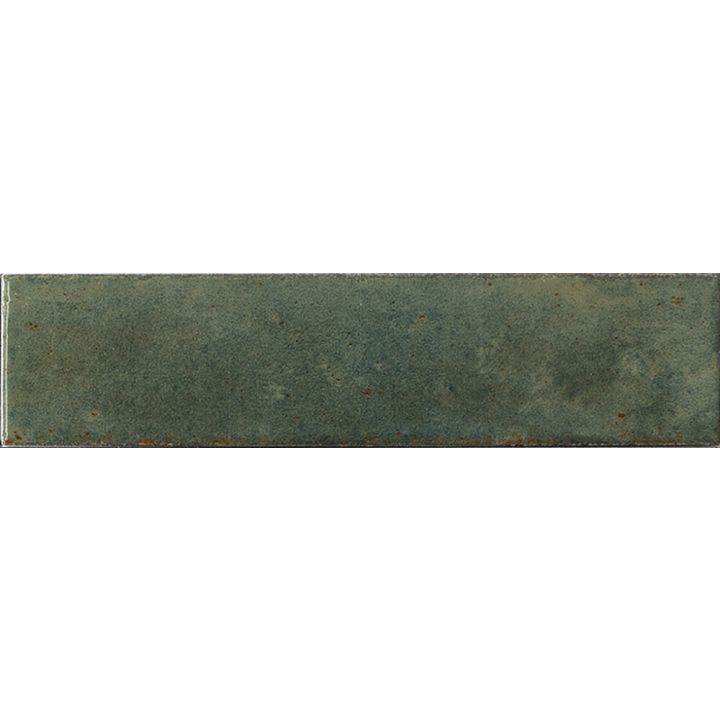 Seinaplaat  Bayker Raku Verde Oliva 6 x 25 cm