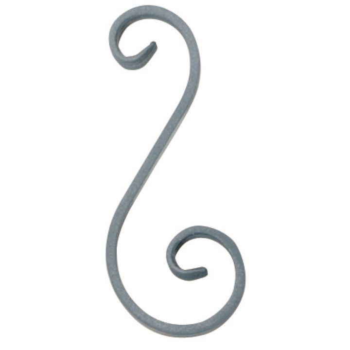 S-kaar Deutsche Metall 50 x 140 mm