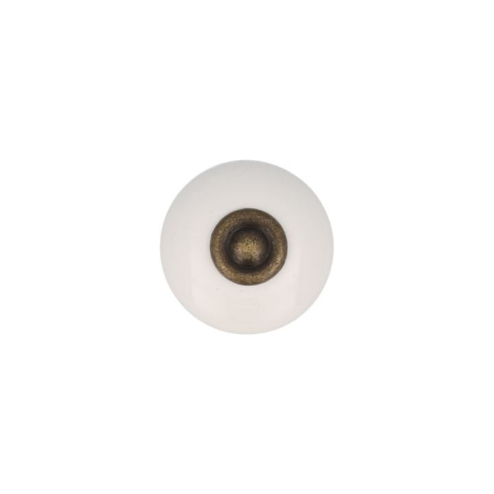 Mööblinupp REI valge portselan 31 mm
