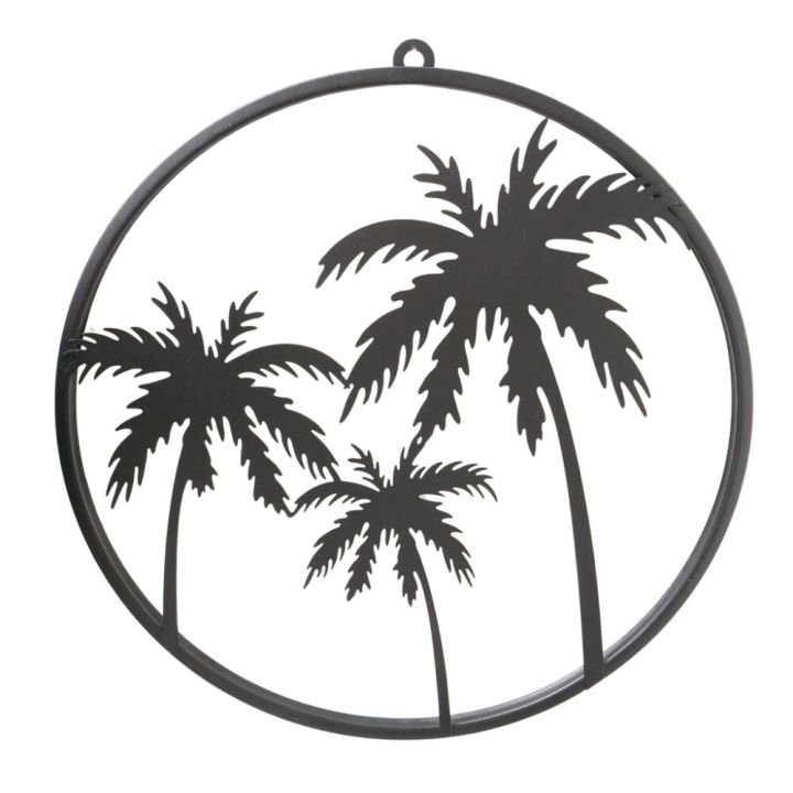 Seinakaunistus Boltze Moloka Palm Ø 38 cm