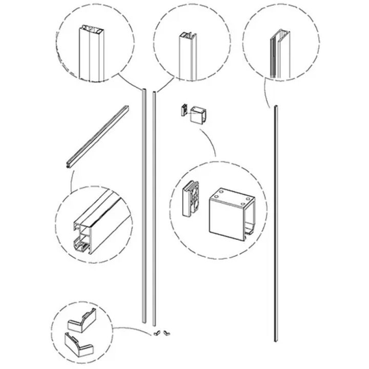 Kinnituskomplekt Camargue  Roma Mix & Match hõbe