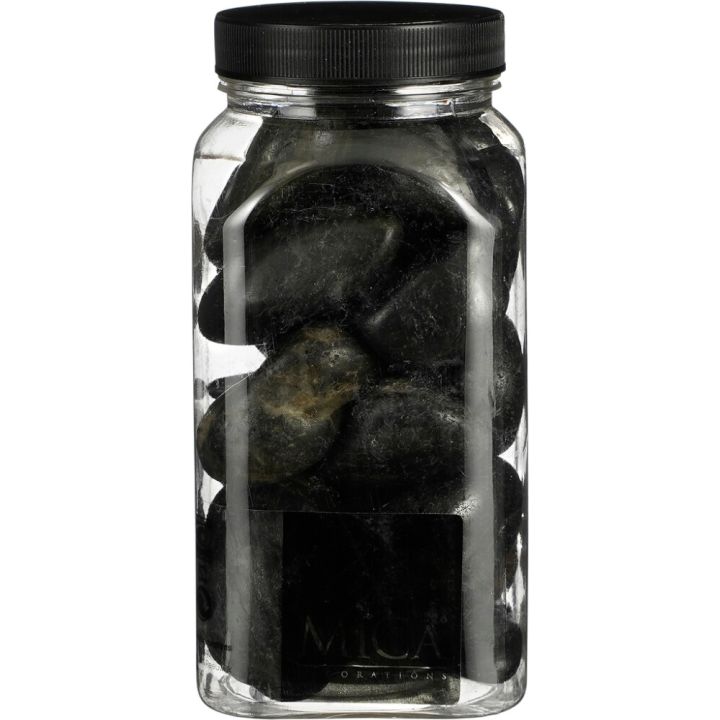 Dekoratiivkivid 1 kg, must suur