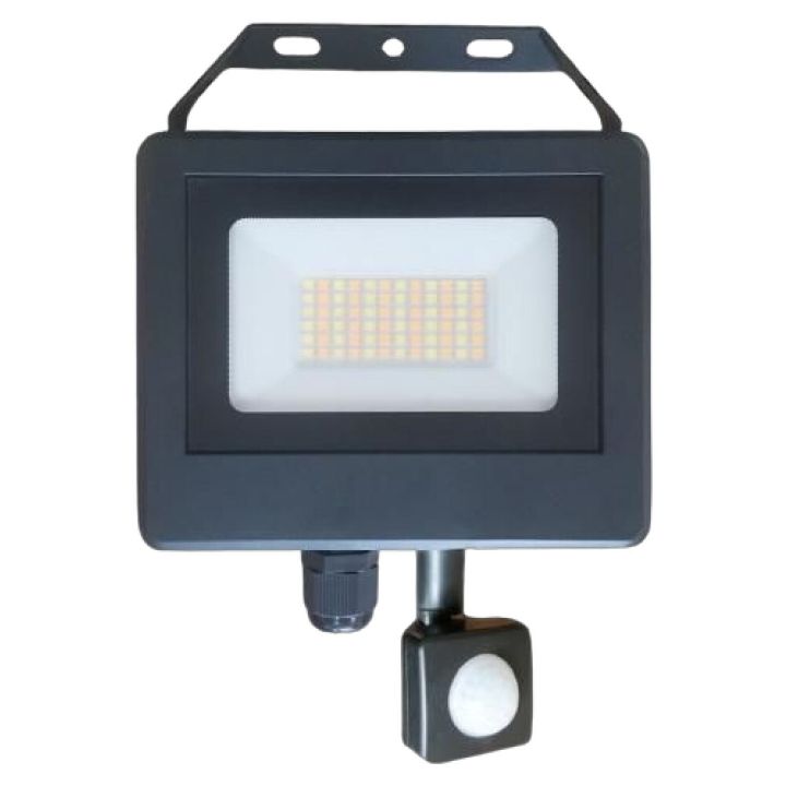  LED-prožektor Acuma liikumisanduriga 50 W must