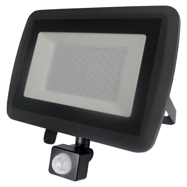 LED-prožektor Acuma liikumisanduriga 20 W must