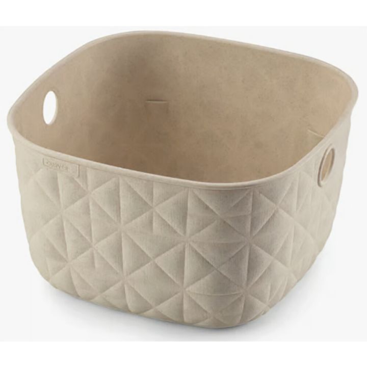 Korv Softex 19,4 x 19,4 cm, kreem