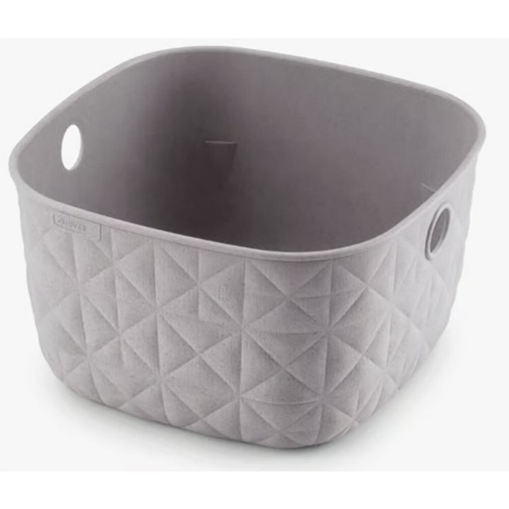 Korv Softex 19,4 x 19,4 cm, hallikas beež