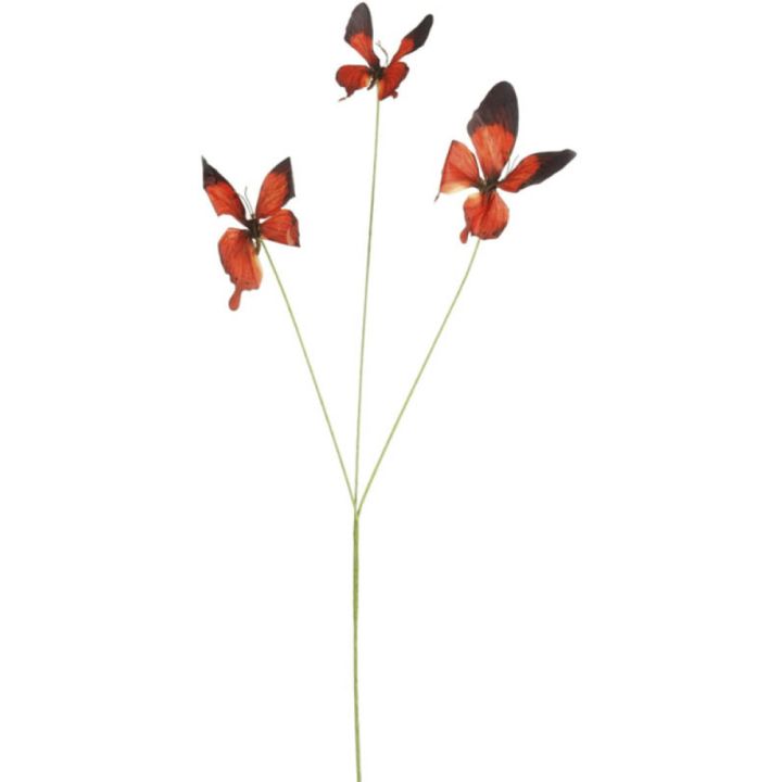 Aiakaunistus liblikas 75 cm, punane