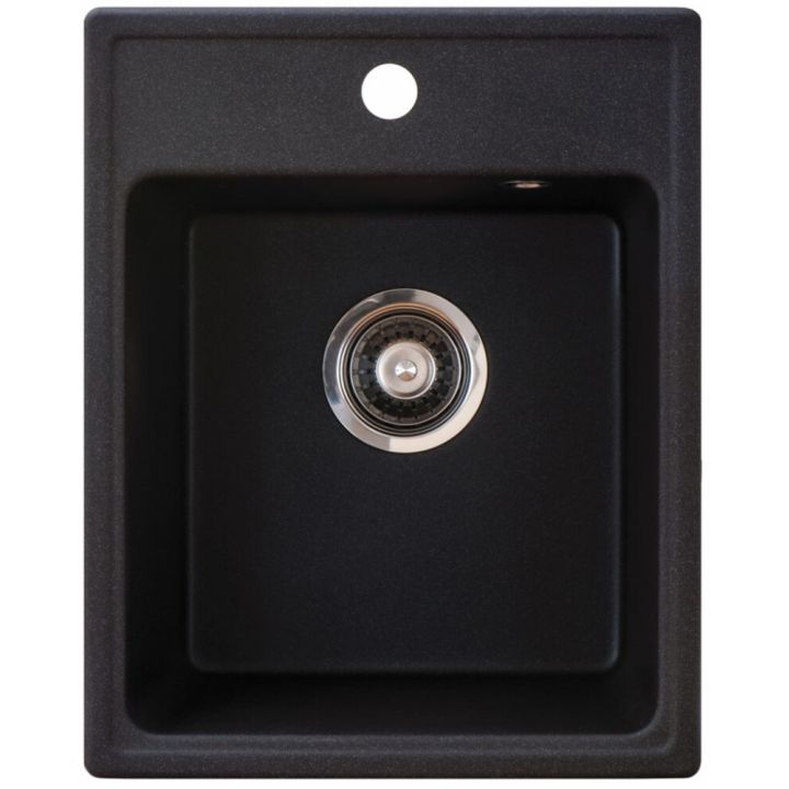 Köögivalamu Aqualine XQuadro 40 x 50 cm must