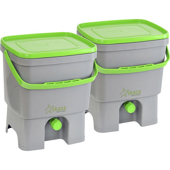 Köögikomposter BioProffa Bokashi Organko hall/roheline