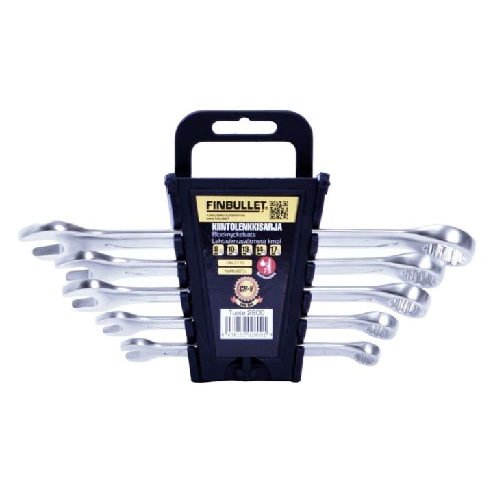 Leht-silmusvõtmete komplekt Finbullet 5-osaline