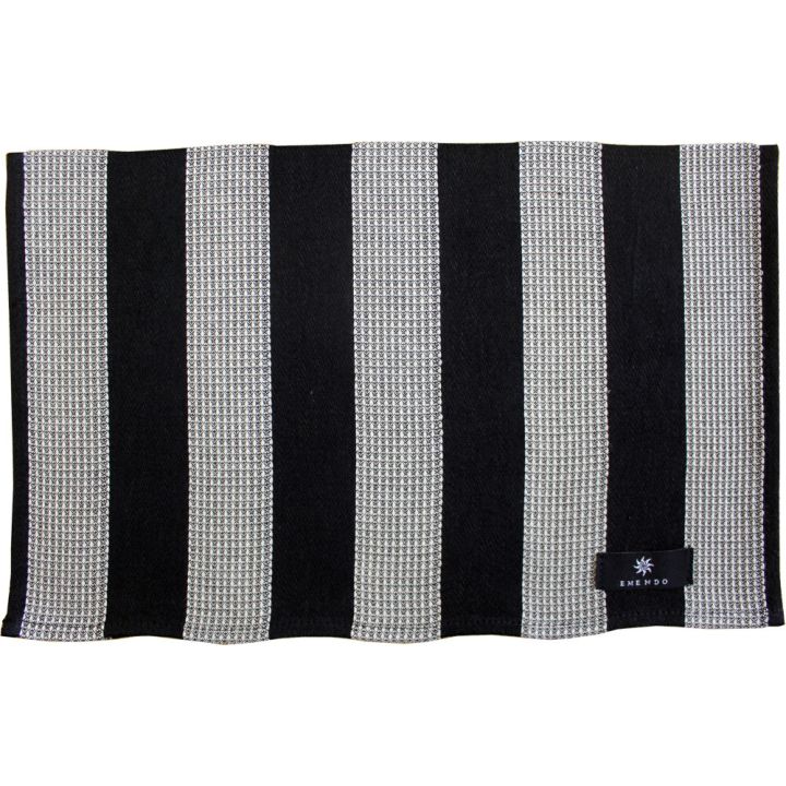 Sauna istumisalus Emendo must 40 x 50 cm