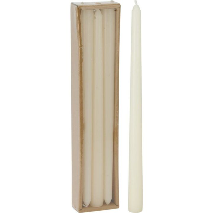 Kroonküünal 30 cm 6 tk/pk, elevandiluu