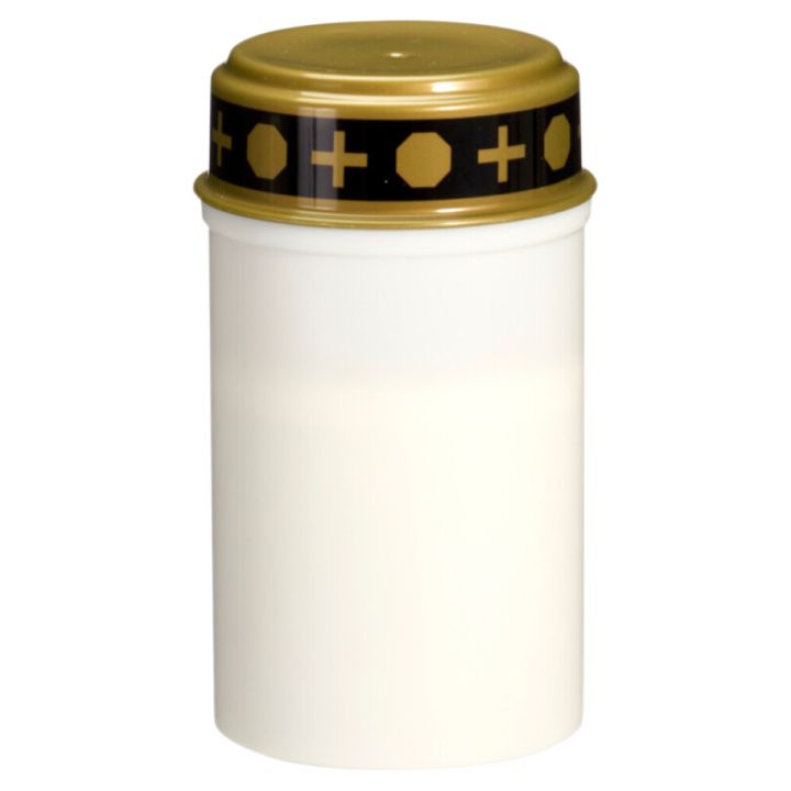 LED-hauaküünal 6,5 x 12 cm, valge