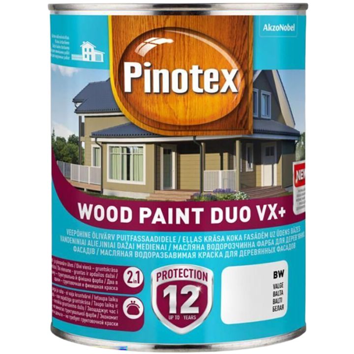 Puitfassaadvärv Pinotex Wood Paint Duo VX + 0,94 l BC ainult toonimiseks