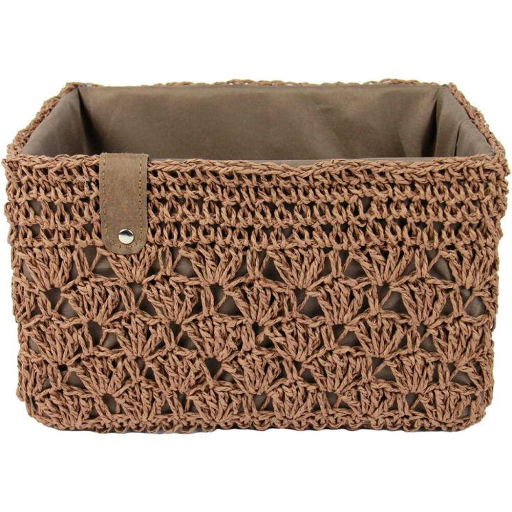Paberkorv Valley 31 x 25 x 19 cm, pruun